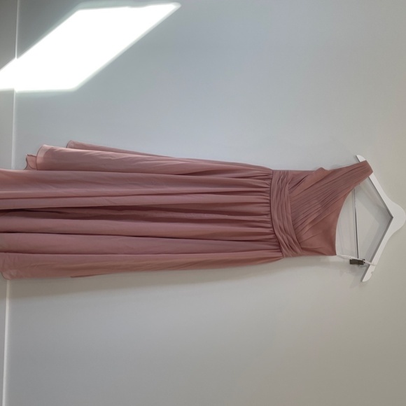 A-Line One-Shoulder Asymmetrical Bridesmaid Dress - Picture 7 of 11